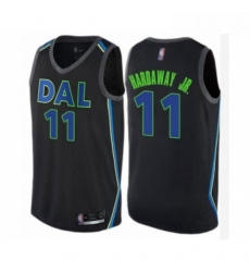 Womens Dallas Mavericks 11 Tim Hardaway Jr Swingman Black Basketball Jersey City Edition 