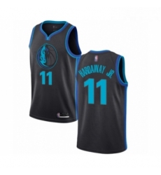 Youth Dallas Mavericks 11 Tim Hardaway Jr Swingman Charcoal Basketball Jersey City Edition 