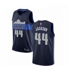 Youth Dallas Mavericks 44 Justin Jackson Swingman Navy Blue Basketball Jersey Statement Edition 