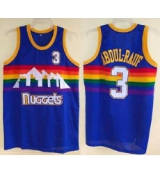 DENVER NUGGETS MAHMOUD ABDUL-RAUF ROAD CLASSICS BASKETBALL Jersey Blue