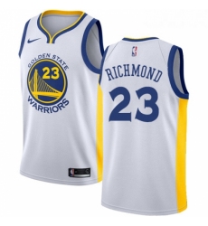 Womens Nike Golden State Warriors 23 Mitch Richmond Swingman White Home NBA Jersey Association Edition