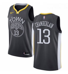 Youth Nike Golden State Warriors 13 Wilt Chamberlain Swingman Black Alternate NBA Jersey Statement Edition