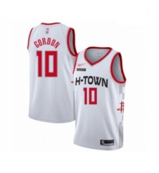 Rockets 10 Eric Gordon White Basketball Swingman City Edition 2019 20 Jersey