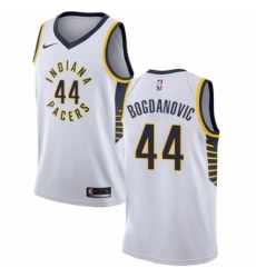 Youth Nike Indiana Pacers 44 Bojan Bogdanovic Swingman White NBA Jersey Association Edition 