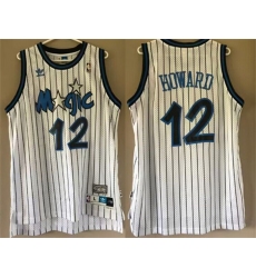 Men Orlando Magic Men Orlando Magic 12 Dwight Howard White Stitched JerseyWhite Stitched Jersey