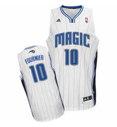 Mens Adidas Orlando Magic 10 Evan Fournier Swingman White Home NBA Jersey