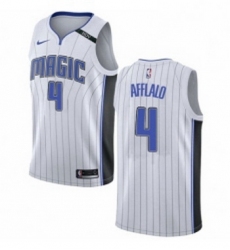 Womens Nike Orlando Magic 4 Arron Afflalo Swingman NBA Jersey Association Edition 