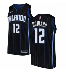 Youth Nike Orlando Magic 12 Dwight Howard Swingman Black Alternate NBA Jersey Statement Edition 