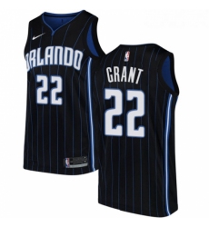 Youth Nike Orlando Magic 22 Jerian Grant Swingman Black NBA Jersey Statement Edition 