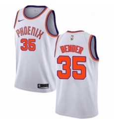 Womens Nike Phoenix Suns 35 Dragan Bender Swingman NBA Jersey Association Edition