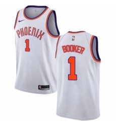 Youth Nike Phoenix Suns 1 Devin Booker Swingman NBA Jersey Association Edition