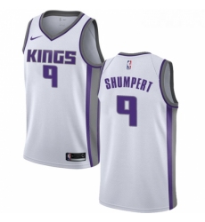 Womens Nike Sacramento Kings 9 Iman Shumpert Swingman White NBA Jersey Association Edition 