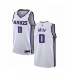 Womens Sacramento Kings 0 Trevor Ariza Swingman White Basketball Jersey Association Edition 