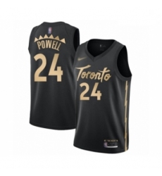 Raptors 24 Norman Powell Black Basketball Swingman City Edition 2019 20 Jersey