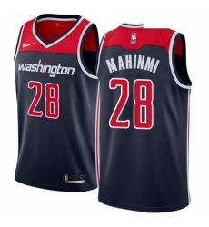 Womens Nike Washington Wizards 28 Ian Mahinmi Authentic Navy Blue NBA Jersey Statement Edition 