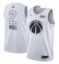 Youth Nike Jordan Washington Wizards 2 John Wall Swingman White 2018 All Star Game NBA Jersey