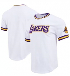 Men Los Angeles Lakers Active Player Custom White Stitched Jersey