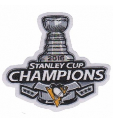 2016 Pittsburgh Penguins Stanley Cup Champions Patch Biaog