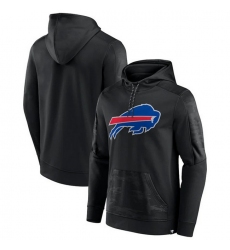 Men Buffalo Bills Black On The Ball Pullover Hoodie