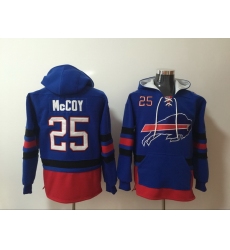 Men Nike Buffalo Bills Lesean Mccoy 25 NFL Winter Thick Hoodie