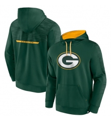 Men Green Bay Packers Green Defender Evo Pullover Hoodie