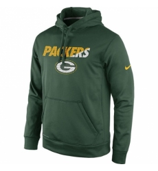 NFL Green Bay Packers Nike Kick Off Staff Performance Pullover Hoodie Green