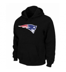 NFL Mens Nike New England Patriots Logo Pullover Hoodie Black