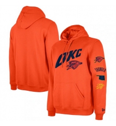 Men Oklahoma City Thunder Orange 2023 24 City Edition Pullover Hoodie