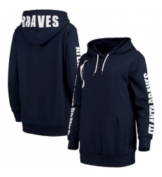 Atlanta Braves Women Hoody 002