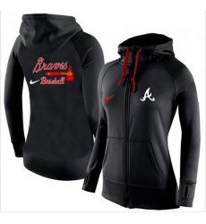 Atlanta Braves Women Hoody 004