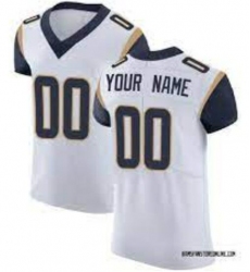 Custom Los Angeles Rams Men's Elite Custom Vapor Untouchable Jersey