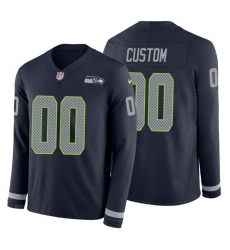 Men Women Youth Toddler All Size Seattle Seahawks Customized Jersey 009