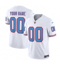 Men Women youth Tennessee Titans Active Player Custom White 2023 F U S E  Vapor Limited Throwback Stitched Football Jersey