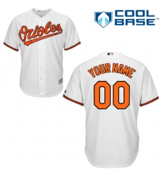 Men Women Youth All Size Baltimore Orioles Man Custom Cool Base Jerseys White 3