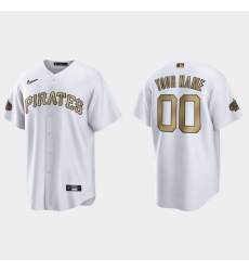 Men Women Youth Custom Pittsburgh Pirates 2022 Mlb All Star Game White Replica Jersey