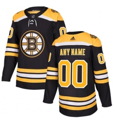 Men Women Youth Toddler Youth Black Jersey - Customized Adidas Boston Bruins Home