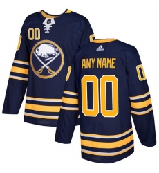 Men Women Youth Toddler Youth Navy Blue Jersey - Customized Adidas Buffalo Sabres Home