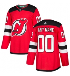 Men Women Youth Toddler Youth Red Jersey - Customized Adidas New Jersey Devils Home