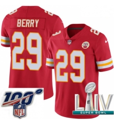 2020 Super Bowl LIV Youth Nike Kansas City Chiefs #29 Eric Berry Red Team Color Vapor Untouchable Limited Player NFL Jersey