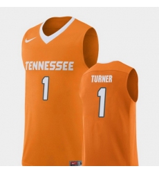 Men Tennessee Volunteers Lamonte Turner Orange Replica College Basketball Jersey