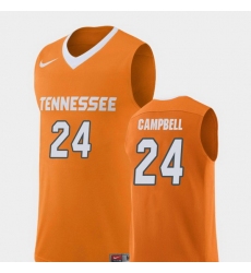 Men Tennessee Volunteers Lucas Campbell Orange Replica College Basketball Jersey