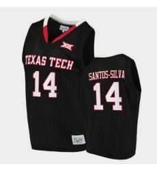 Men Texas Tech Red Raiders Marcus Santos Silva Alumni Limited Black Basketball 2020 21 Jersey