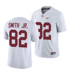 Alabama Crimson Tide Irv Smith Jr. White College Football Men's Game Jersey