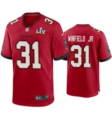 Men Antoine Winfield Jr. Buccaneers Red Super Bowl Lv Game Jersey