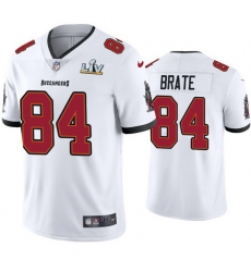 Men Cameron Brate Buccaneers White Super Bowl Lv Vapor Limited Jersey