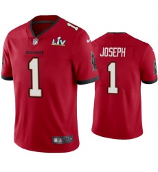 Men Greg Joseph Buccaneers Red Super Bowl Lv Vapor Limited Jersey