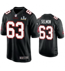 Men Lee Roy Selmon Buccaneers Black Super Bowl Lv Game Fashion Jersey