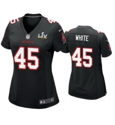 Women Devin White Buccaneers Black Super Bowl Lv Game Fashion Jersey