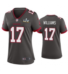 Women Doug Williams Buccaneers Pewter Super Bowl Lv Game Jersey