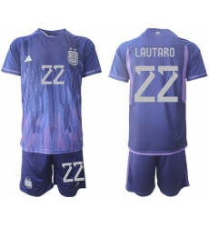 Men FIFA 2022 Argentina Soccer Jersey 003